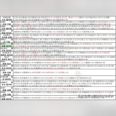 芜湖火车站最新时刻表解析