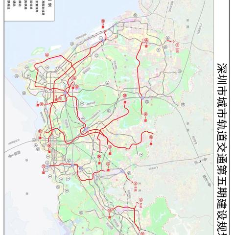 深圳最新地铁路线图解析