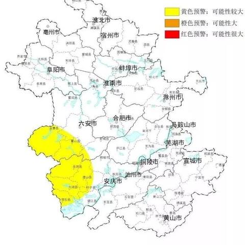 霍山最新天气预报